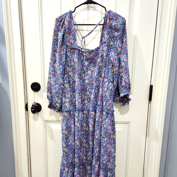 Umgee ditsy floral dress - size 1XL - Picture 1 of 3